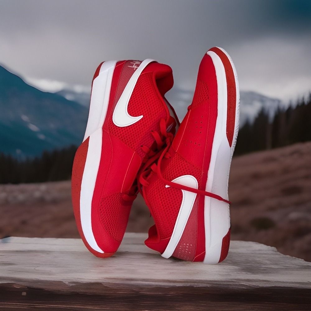 Nike Ja 1 TB Basketball Shoes University Red White Men's Size 12 FV1303-600 - Picture 1 of 3